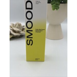 NEW NIB SMOOD Beauty Calm Me Down Antioxidant Cleanser Full Size  100ml/3.38oz